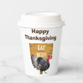 Erntedank Paper Cup Pappbecher (Vorderseite)