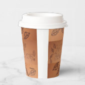 Erntedank Paper Cup Pappbecher (Rechts)