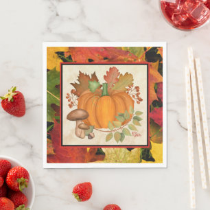 Erntedank Paper Napkins Serviette