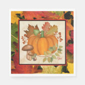 Erntedank Paper Napkins Serviette (Vorderseite)