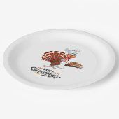 Erntedank Paper Teller (Schrägansicht)