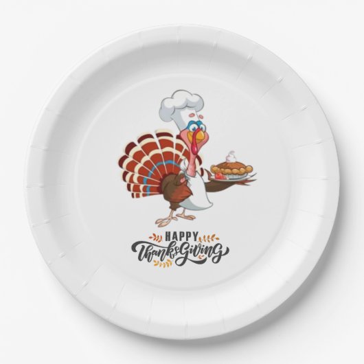 Erntedank Paper Teller (Vorderseite)