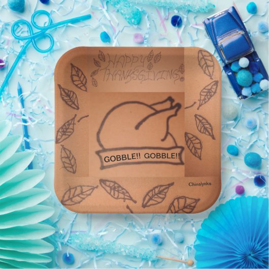 Erntedank Paper Teller (Party)