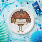 Erntedank-Papierplatte Pappteller (Party)