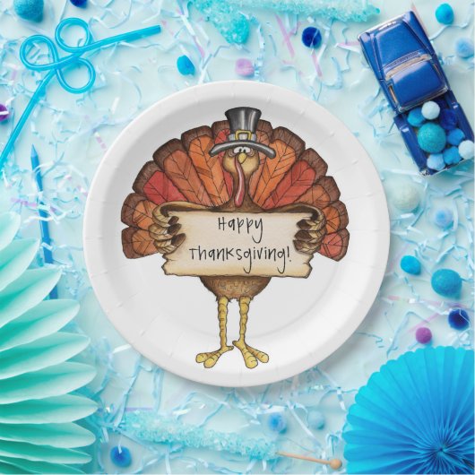 Erntedank-Papierplatte Pappteller (Party)