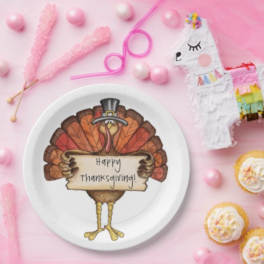 Erntedank-Papierplatte Pappteller (Party)