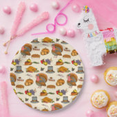 Erntedank-Papierplatte Pappteller (Party)