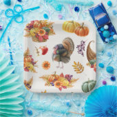 Erntedank-Papierplatte Pappteller (Party)