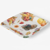 Erntedank-Papierplatte Pappteller (Gewinkelt)