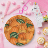 Erntedank-Papierplatte Pappteller (Party)