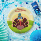 Erntedank-Papierplatte Pappteller (Party)