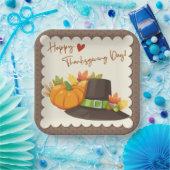 Erntedank-Papierplatte Pappteller (Party)