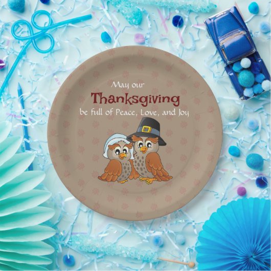 Erntedank-Papierplatte Pappteller (Party)