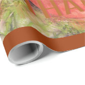 Erntedank - Papierrolle Geschenkpapier (Rolleneckpunkt)