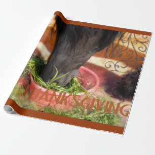 Erntedank - Papierrolle Geschenkpapier