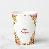 Erntedank Pappbecher (Rückseite)