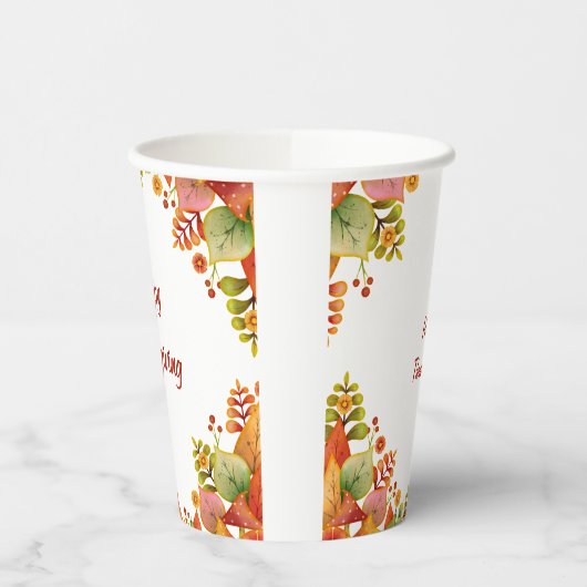 Erntedank Pappbecher (Links)