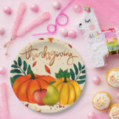 Erntedank Pappteller (Party)