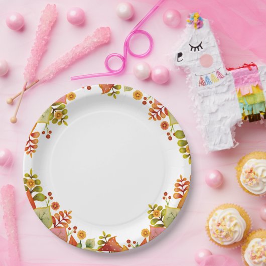 Erntedank Pappteller (Party)