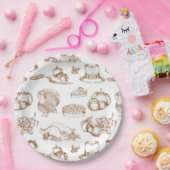 Erntedank Pappteller (Party)