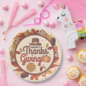 Erntedank Pappteller (Party)