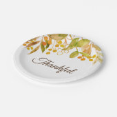 Erntedank Pappteller (Schrägansicht)