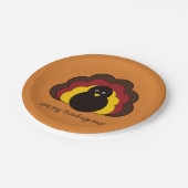 Erntedank Pappteller (Schrägansicht)