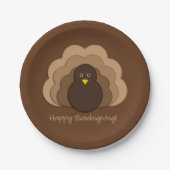 Erntedank Pappteller (Vorderseite)