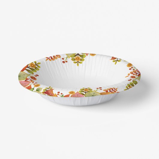 Erntedank Pappteller (Gewinkelt)