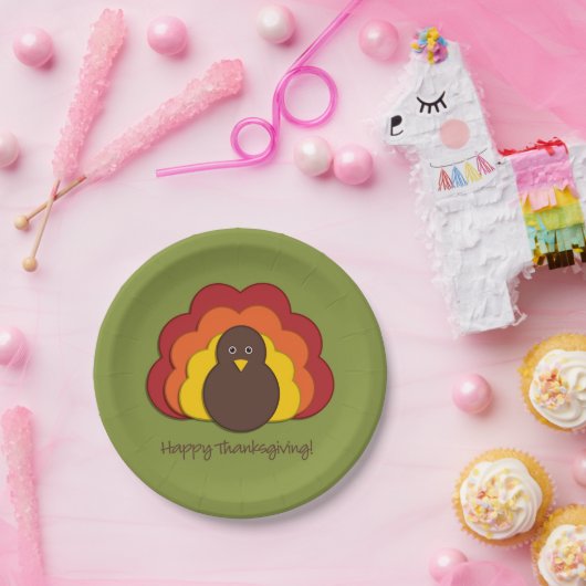 Erntedank Pappteller (Party)