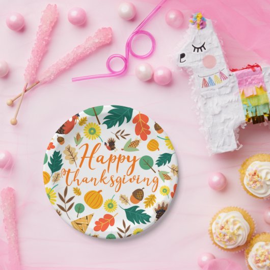 Erntedank Pappteller (Party)