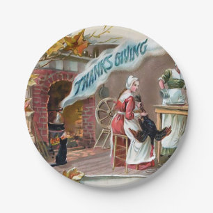 Erntedank Pappteller