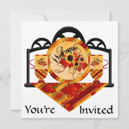 Erntedank Party Einladung