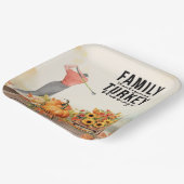 Erntedank Party für Golfer Pappteller (Gewinkelt)