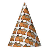 Erntedank Party Hat/Pumpkins; Danke Partyhütchen (Links)