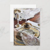 **ERNTEDANK PARTY ODER ABENDESSEN** EINLADUNG (Vorne/Hinten)