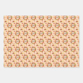 Erntedank Pattern Geschenkpapier Set (Vorderseite)