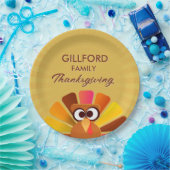 Erntedank Personalisiert Pappteller (Party)