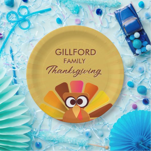 Erntedank Personalisiert Pappteller (Party)