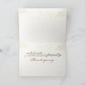 Erntedank-personalisierte Karte (Innenseite)