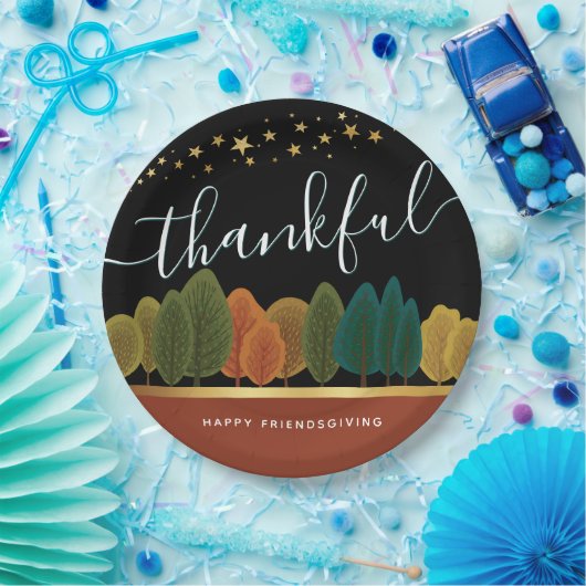 Erntedank Personalisierte Papierplatte Pappteller (Party)