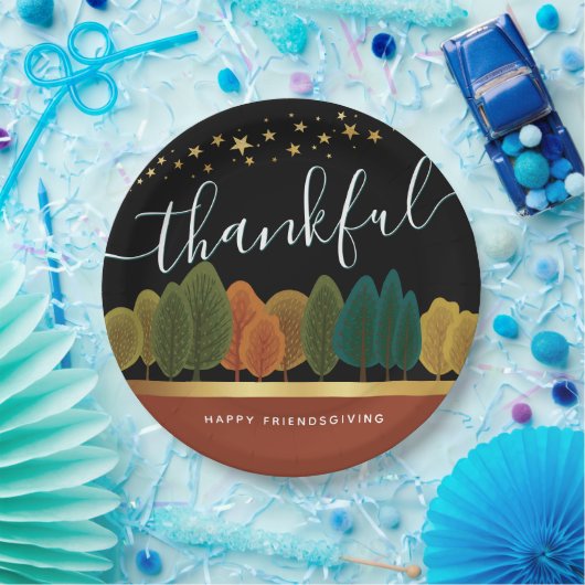 Erntedank Personalisierte Papierplatte Pappteller (Party)