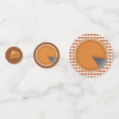 Erntedank Pie Dinner Party Confetti Konfetti (Vorderseiten)