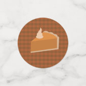 Erntedank Pie Dinner Party Confetti Konfetti (Klein Vorderseite)