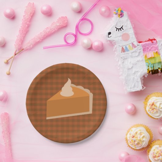 Erntedank Pie Pappteller (Party)