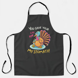 Erntedank Pie Pumpkin Türkei Schürze