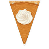 Erntedank Pie Slices Friendsgiving Dinner Party Wimpelkette (Zweite Fahne)