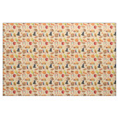 Erntedank Pie Turkey Pumpkin Pattern Stoff (Fat Quarter (45,7 x 55,9 cm))