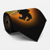 Erntedank Pilgrim Boy Dark Krawatte (Gerollt)