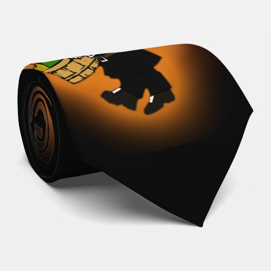 Erntedank Pilgrim Boy Dark Krawatte (Gerollt)